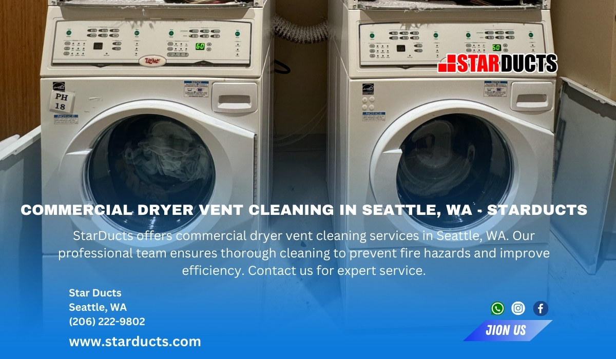 Dryer Vent Cleaning in Seattle, WA - StarDucts

starducts.com/dryer-vent-cle…

StarDucts
3824 NE 90th St.
Seatlle, WA
(206) 222-9802

maps.google.com/maps?ll=47.682…

#DryerVentCleaning #DryerVentCleaningSeattleWA