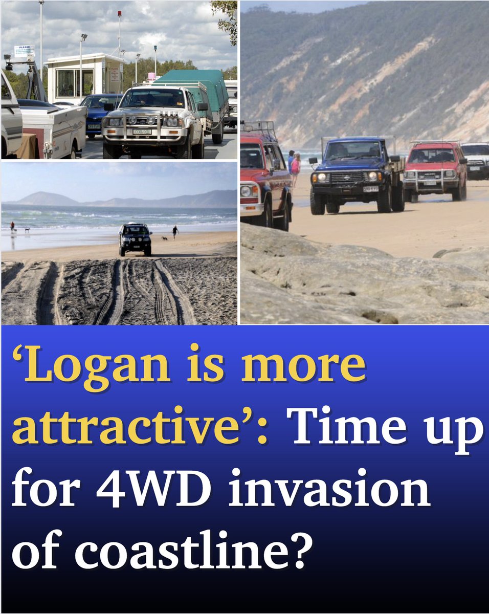 It was once one of the most pristine stretches of beach along the Qld coast. But it’s being trampled by ‘ferals’ and hoons with some treating it like a human toilet. So is it time for restrictions on our most popular 4WD beach? 🤔 JOIN THE CONVERSATION 👉 bit.ly/4dsX9JW