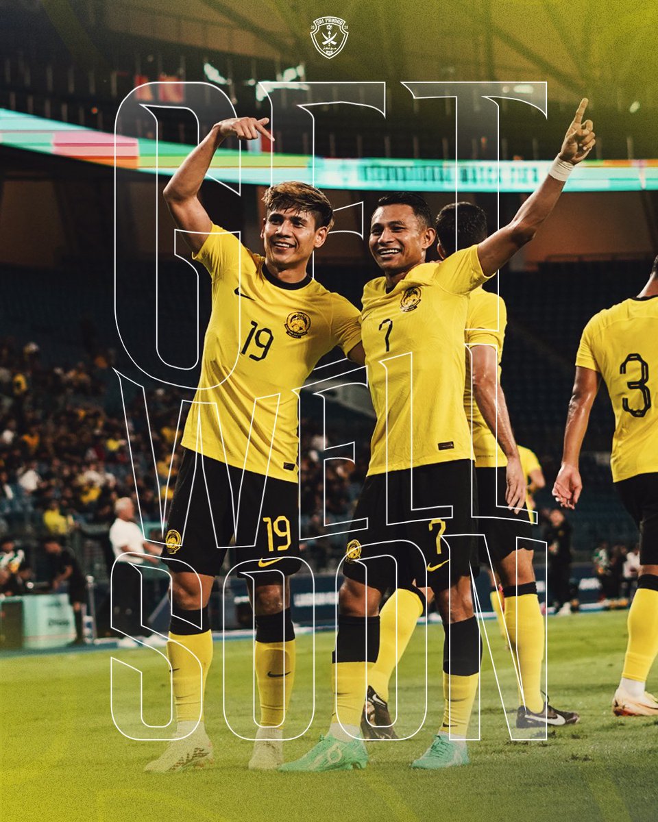 OfficialPahang's tweet photo. Solidariti Buat Akhyar dan Faisal 🤝

YAM Tengku Muda Pahang, Tengku Abdul Rahman Sultan Hj Ahmad Shah &amp; keluarga Sri Pahang FC turut berdukacita atas musibah menimpa Akhyar Rashid dan Faisal Halim. 

Semoga kedua-dua pemain diberi kesembuhan dan kekuatan menghadapi ujian ini. https://t.co/UeZl2swXz4