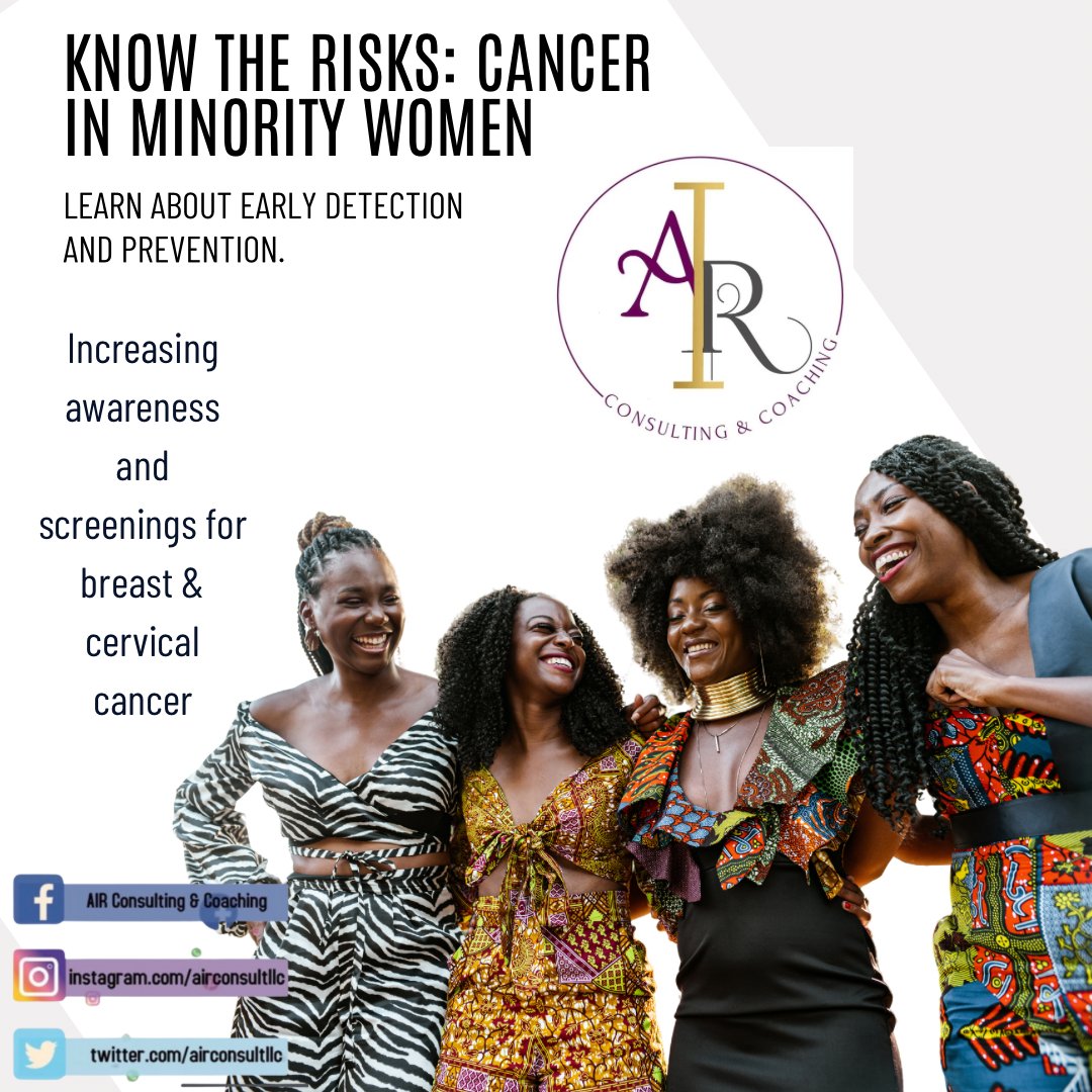 Know the risks of cancer. Be aware and learn more about early detection and prevention. #AIR #CancerAwareness #CancerScreenings #EarlyDetection