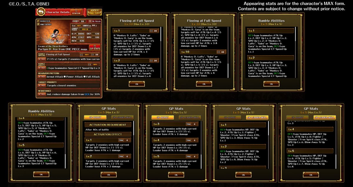 ONE PIECE Treasure Cruise tweet media