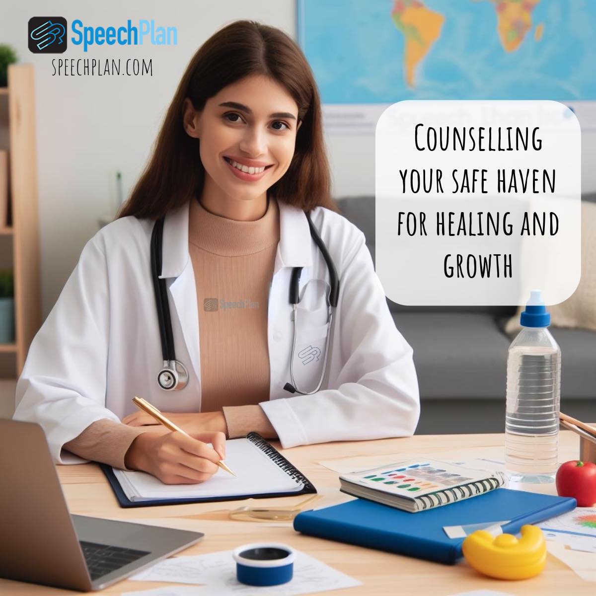 Our counselors provide a warm, supportive environment for self-discovery and healing. Together, we navigate life’s complexities, fostering resilience and well-being.

#counseling #therapy #counselling #speech #SpeechTherapy #SpeechDisorders #encino #speechplaninc #speechplan