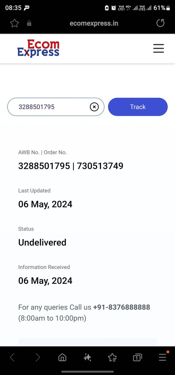 @Zivame @isro How much time will it take for delivery ur annoying call for delivery attempt but no call from delivery partner atleast from your end a person should genuinely cll to check whts happening with order
