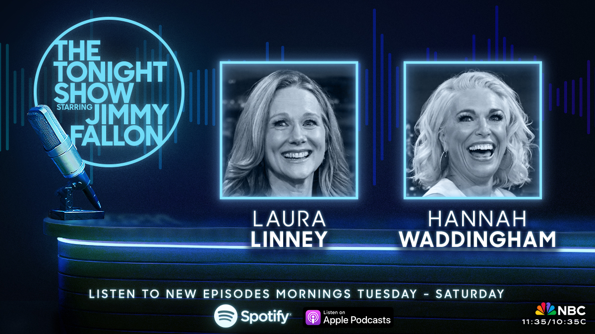 The Tonight Show is now available as a podcast! Listen to new episodes Tuesday-Saturday mornings on @spotifypodcasts or wherever you get your podcasts 🎙️ #FallonTonight

Listen Now: spoti.fi/3UivNgH