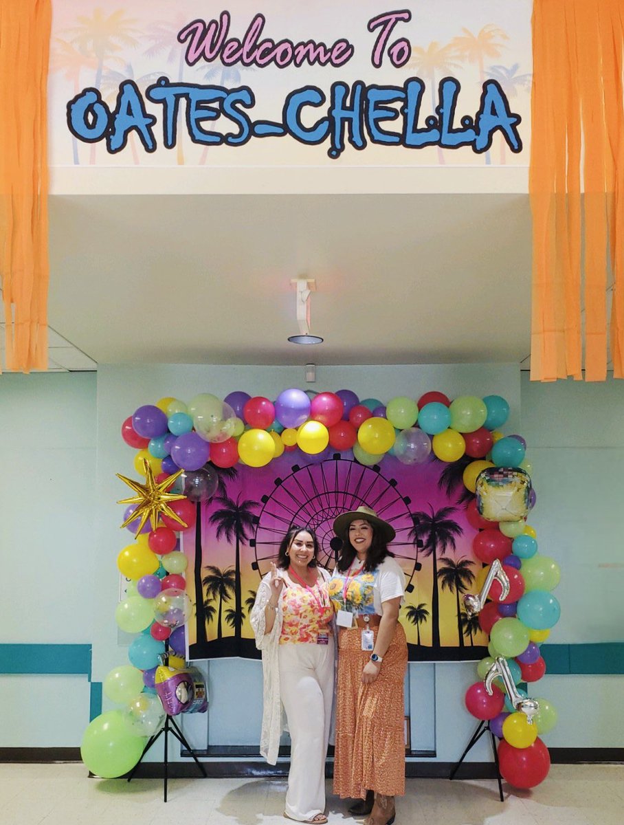 VIP Check-In Day at Oates-Chella 🎡<a href="/HisdOates/">Oates_HISD</a> #TeacherAppreciationWeek