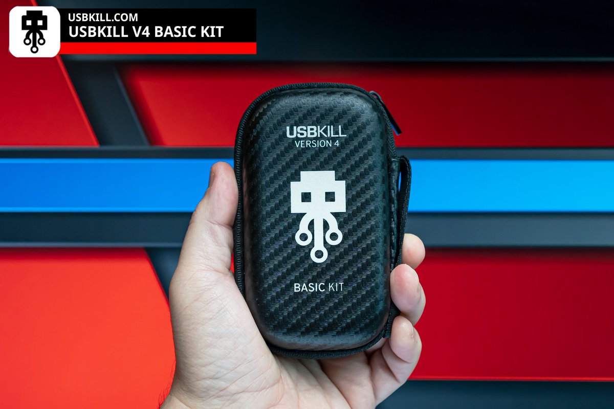Enhance your testing with #USBKill V4 Basic Kit. Adapters for most devices included! 🎁🛍️ l.usbkill.com/uMIJ1  
#USBKillV4 #pentesting #infosec #hacking #pentester #USBTesting