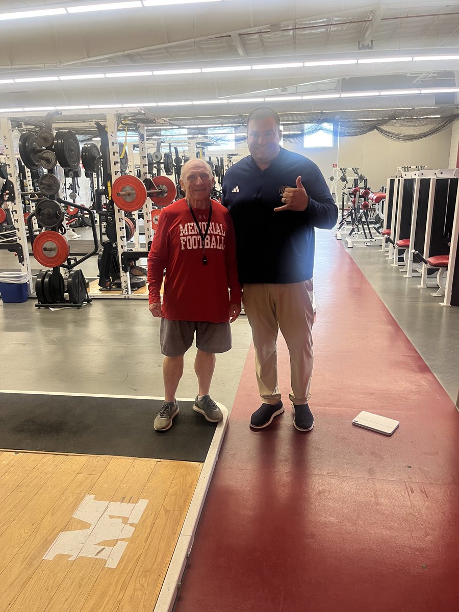 Appreciate Coach Gary Koch For His Time Today‼️@MHShouston @UTEPFB #PicksUp⛏️🆙 #WinTheWest 🔵🟠 #2TRIKE5OLD ⛏️⛏️