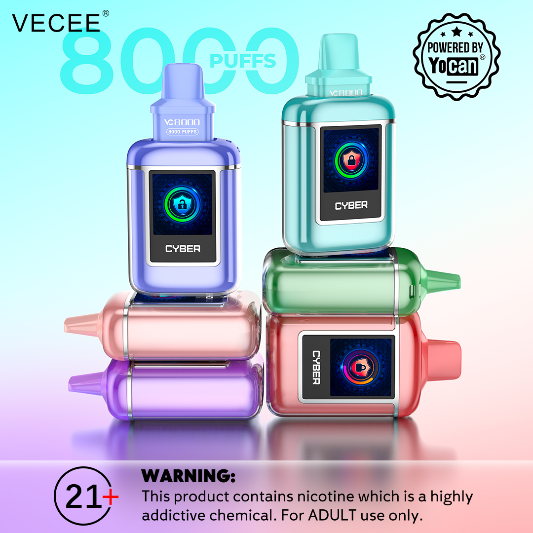 VECEEVape's tweet photo. Model: VC CYBER.
.
Get more on https://t.co/fvT9biEKpo
.
🔞Warning: This product contains nicotine which is a highly addictive substance. You must be of legal age to vape!
#vecee #followvecee #VCCYBER #disposablevape #VECEEUSA #VECEEVC #vc8000 #disposablepodsystems #vapelife https://t.co/mxqqlUQyo9