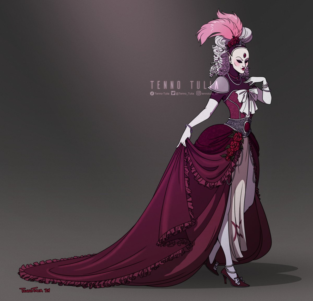 Prima Donna, first lady of the stage. 🎭
#warhammer40k #warhammerfanart