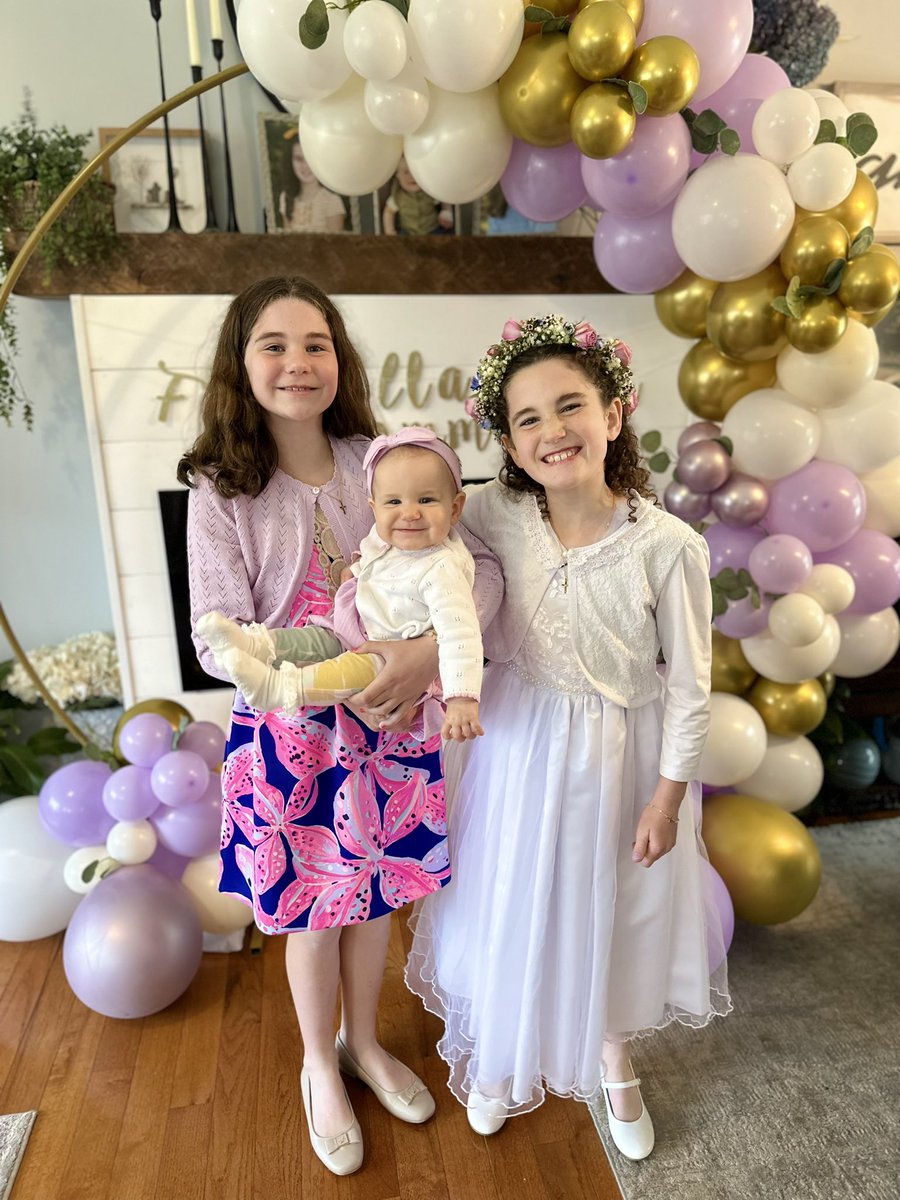 What a special weekend! 💜 #firstcommunion #godmother #auntiepaige