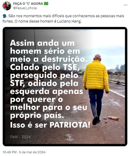 #BRUNIDOSDV🇧🇷 🫵INVASÕES DE TERRAS, PREÇOS ELEVADOS E IMPOSTOS ALTÍSSIMOS MARCAM ESSE DESGOVERNO.😡 @MarcelodeMarco2 @jurasotero @LucenaAmarildo @vanice_a @alvesmimar3 @LaFenix61 @fatimalima8 @Nuu0204 @ADMsBRLIVRE @IreteSouza @solmanzonubile @nev2026