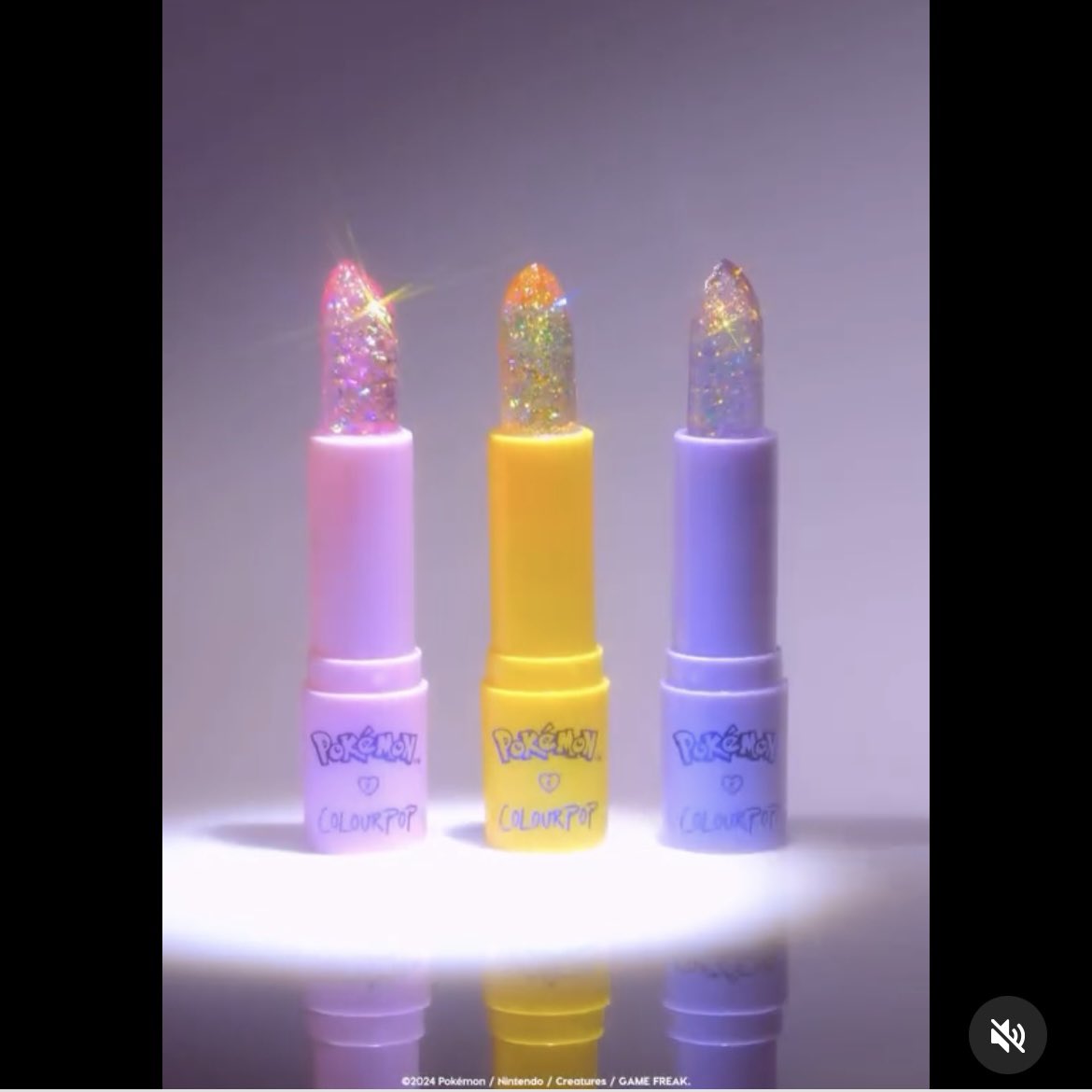 ポケモン ColourPop リップグロス The ColourPop x POKÉMON Collection Invites You to Catch 'Em