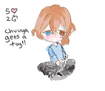 baby chuuya!! #chuuyanakahara #bsdfanart #BSD