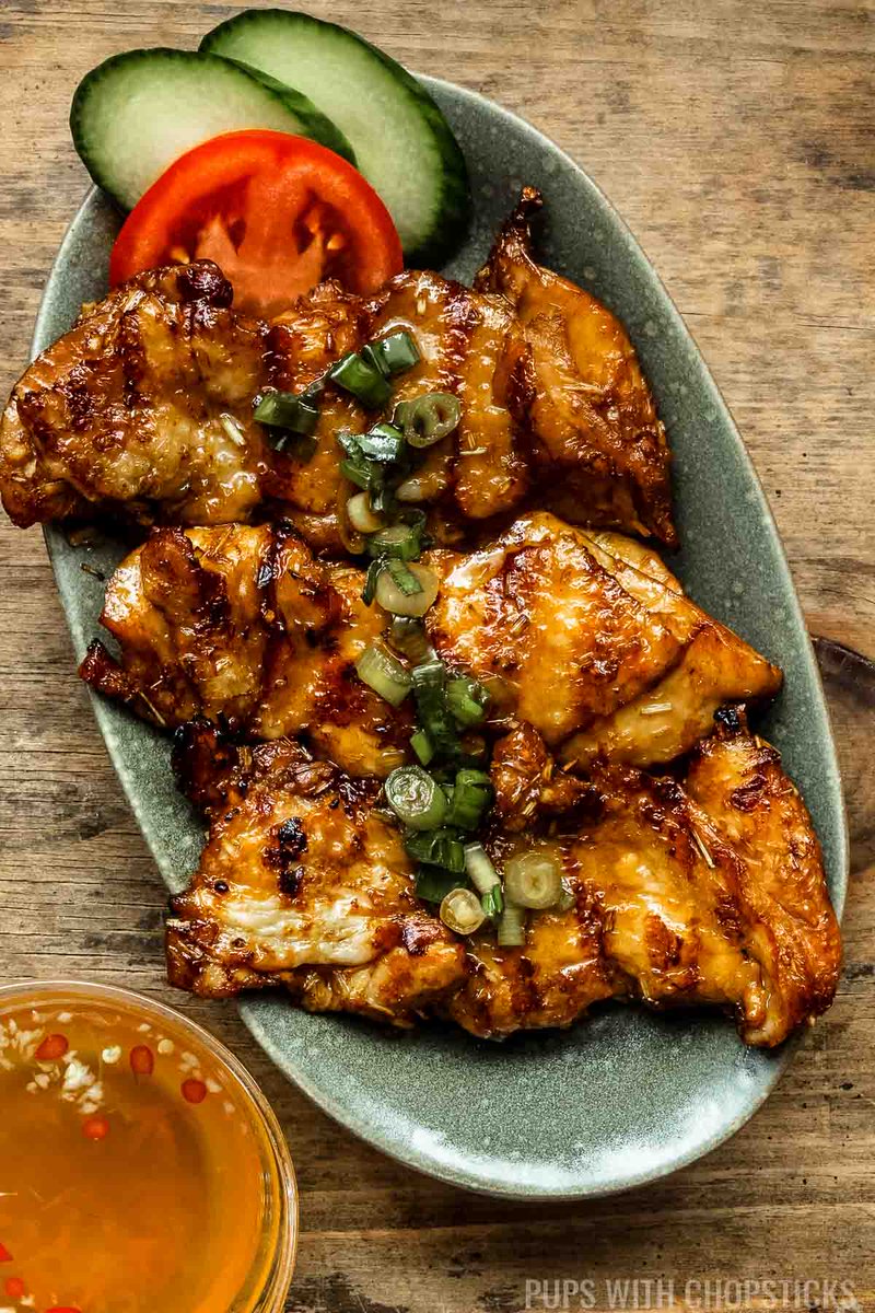 Vietnamese Lemongrass Chicken
Recipe: pupswithchopsticks.com/vietnamese-lem…
#foodie #Nomnom #asianrecipes #asianfood