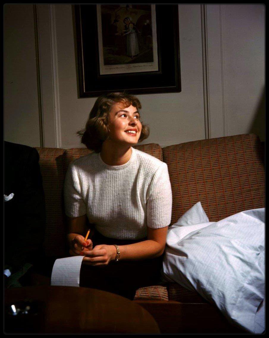 The natural beauty of #IngridBergman