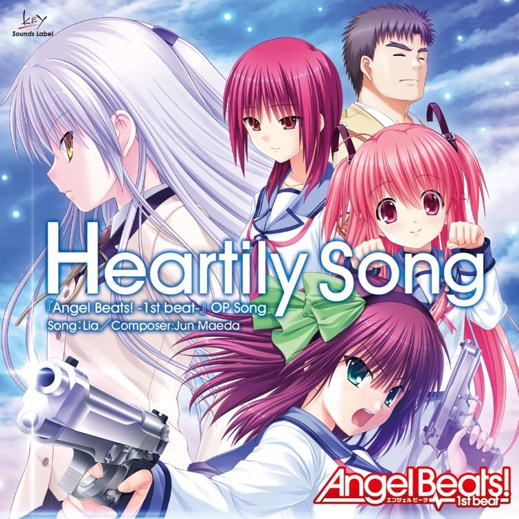 #Nowplaying Heartily Song - Lia (Angel Beats! - 1st Beat Op & Ed Heartily Song / Subeteno Owarino Hajimari - EP)