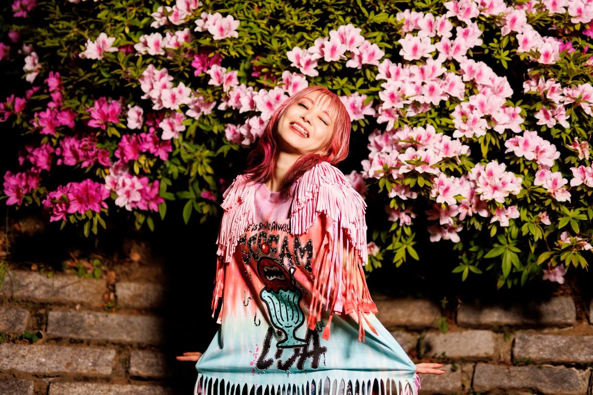 Tシャツ カラフルi 【ほぼ未使用】LiSA SCREAM