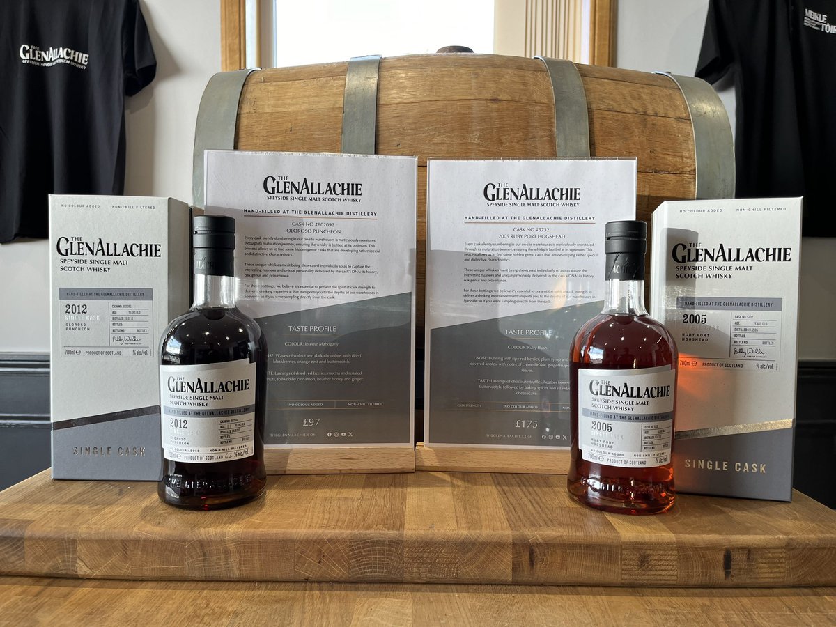 Glenallachie 2003-2024 PX Puncheon for Spirits of Speyside Whisky Festival
グレンアラヒーのフェスボトルは濃厚PXシェリー樽熟成…！インパクトと飲み応えは抜群です。
こちらのボトルもショップの周年イベントでご用意しますので、お楽しみください😉