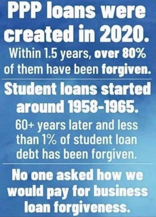 #PPPLoans #StudentLoans