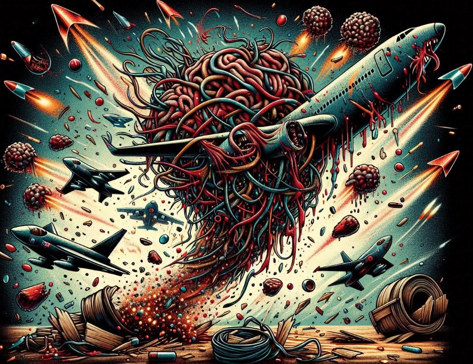 MiserableMagpie's tweet image. messy emotions
fly like shrapnel and venom
as core beliefs fail
#haiku