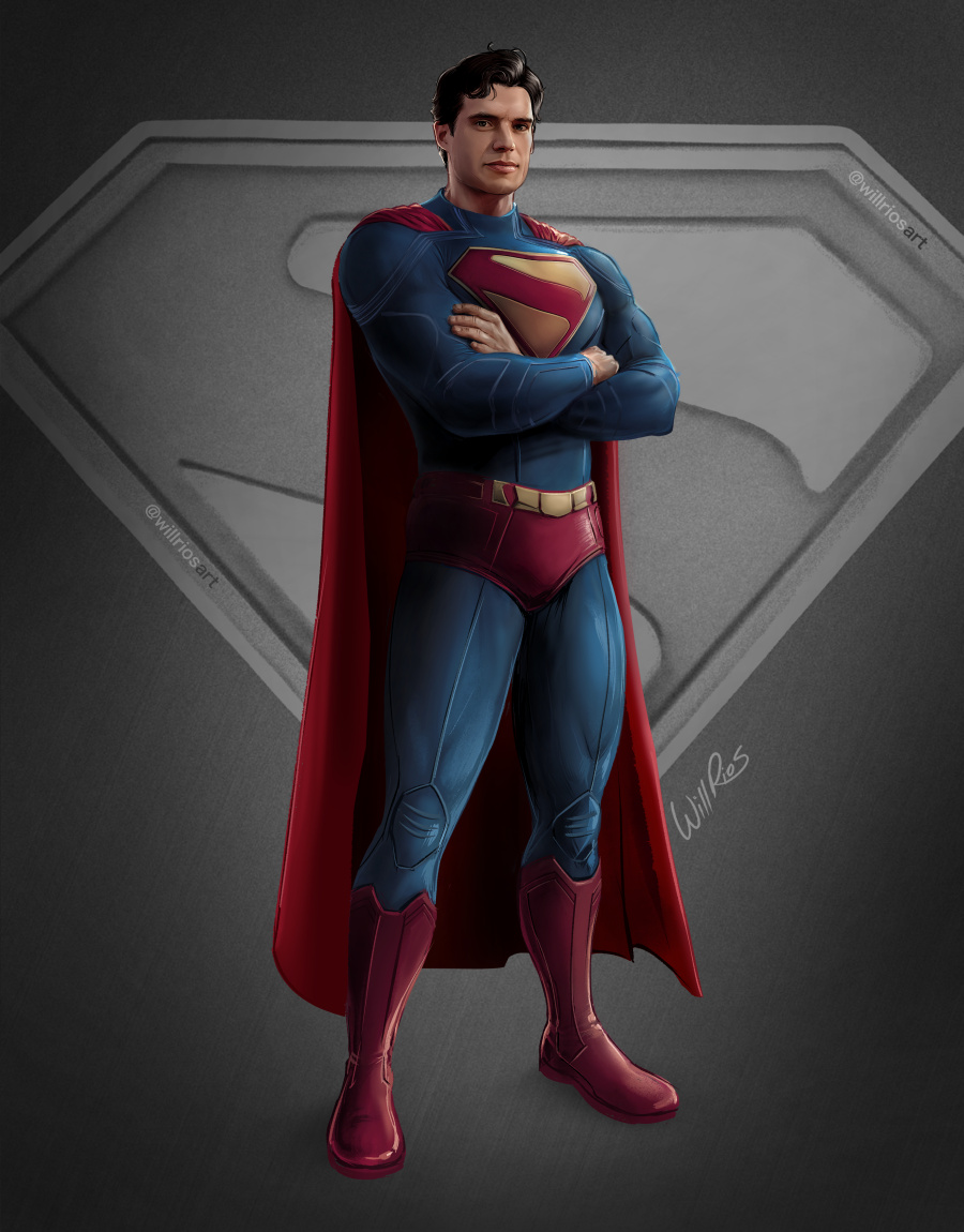 My version of Superman's new suit. It's a simple interpretation, I'll do more versions soon. I can't wait to see the trailer! #Supermanart #davidcorenswet @JamesGunn #jamesgunn #dccomics