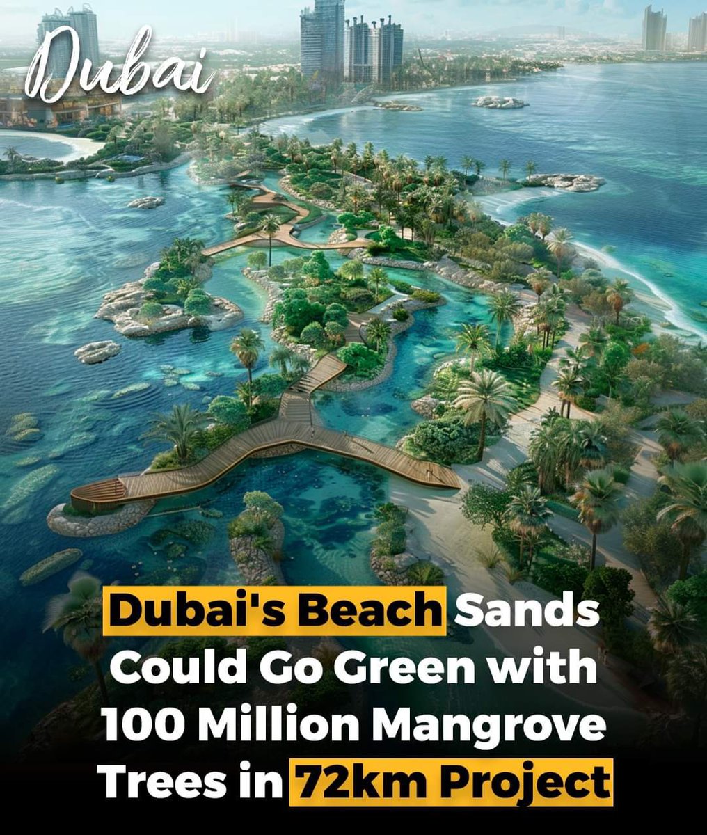 Dubai is green earth coming soon
