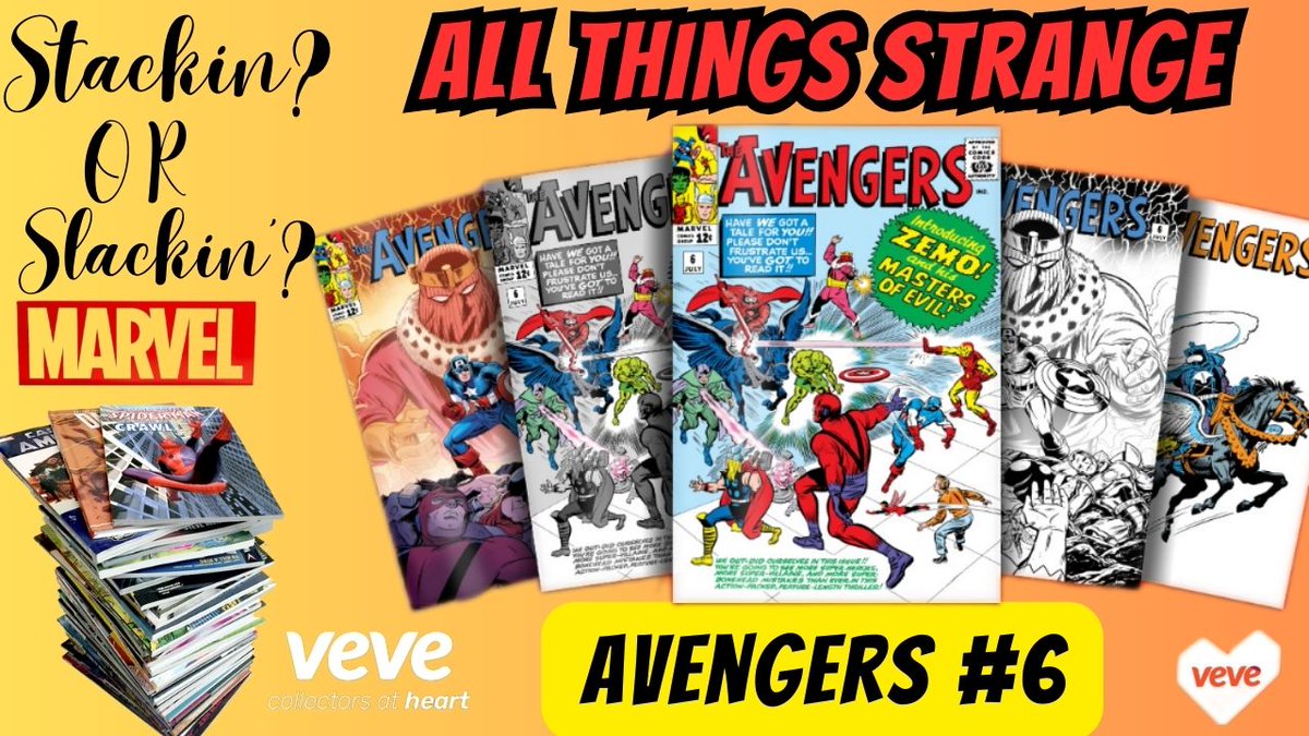 Stackin'? 📚 Or Slackin'? ⛔️ Avengers #6 FA Baron Zemo @veve_official #Comics #marvel #veve #vevecomics 👇🏾👇🏾👇🏾👇🏾👇🏾👇🏾👇🏾👇🏾 youtu.be/Ve1Ac-liGn0?si…