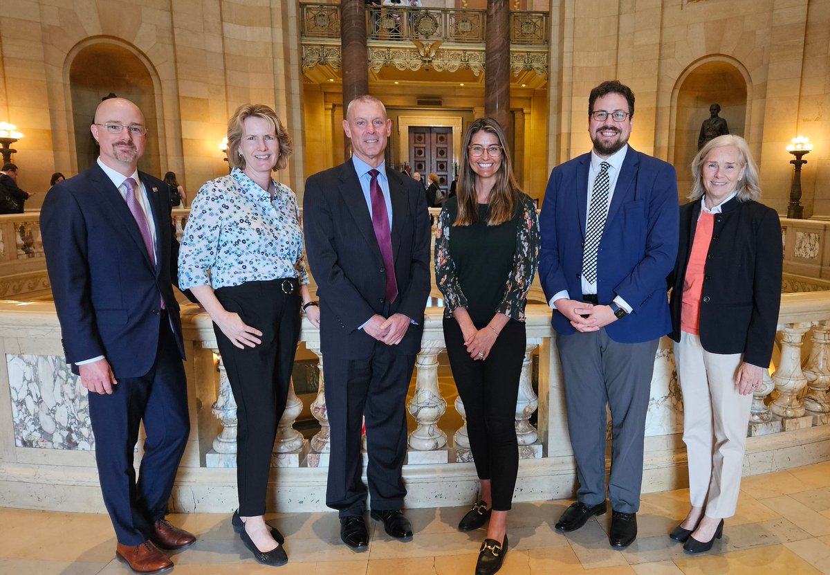 No better team at the #mnleg. Privileged to work with this crew, advocating on behalf of our @MN_Chamber members and the state's business community. #GrowingMn