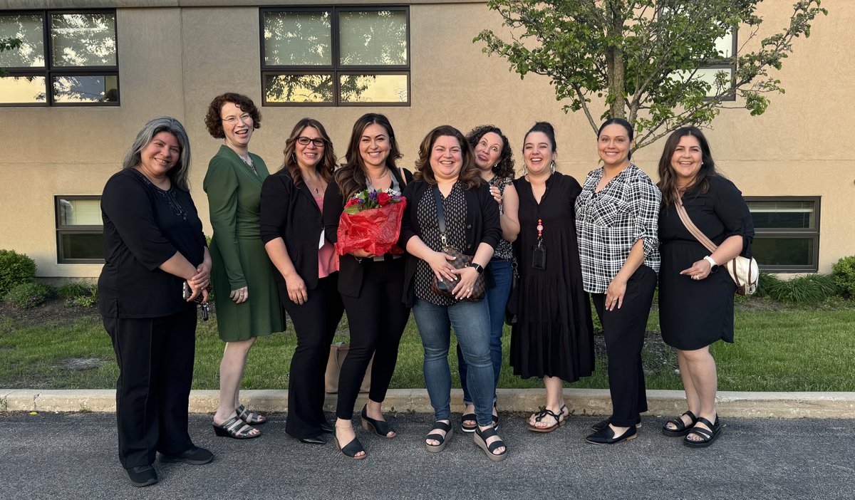 Veronic55915265's tweet photo. Celebrating Dr. Maribel Guerrero’s Board approval as the Director of Language Acquisition @Naperville203 Congratulations @drmguerrero Well deserved! https://t.co/NsS6rPC20j