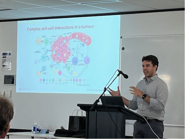 Alexander Szabo (@alexszabobiotec) on Twitter photo It’s all about the analysis – spatial biology data is copious. Bioinformatician Andrew Causer from <a href="/Quan_Nguyen_UQ/">Quan_Nguyen</a> lab describing methods they’ve developed to use @10xgenomics #VisiumHD #Xenium spatial gene expression assays to identify invasive melanoma tissue. <a href="/mscienceaustnz/">Millennium Science</a> It’s all about the analysis – spatial biology data is copious. Bioinformatician Andrew Causer from <a href="/Quan_Nguyen_UQ/">Quan_Nguyen</a> lab describing methods they’ve developed to use @10xgenomics #VisiumHD #Xenium spatial gene expression assays to identify invasive melanoma tissue. <a href="/mscienceaustnz/">Millennium Science</a>