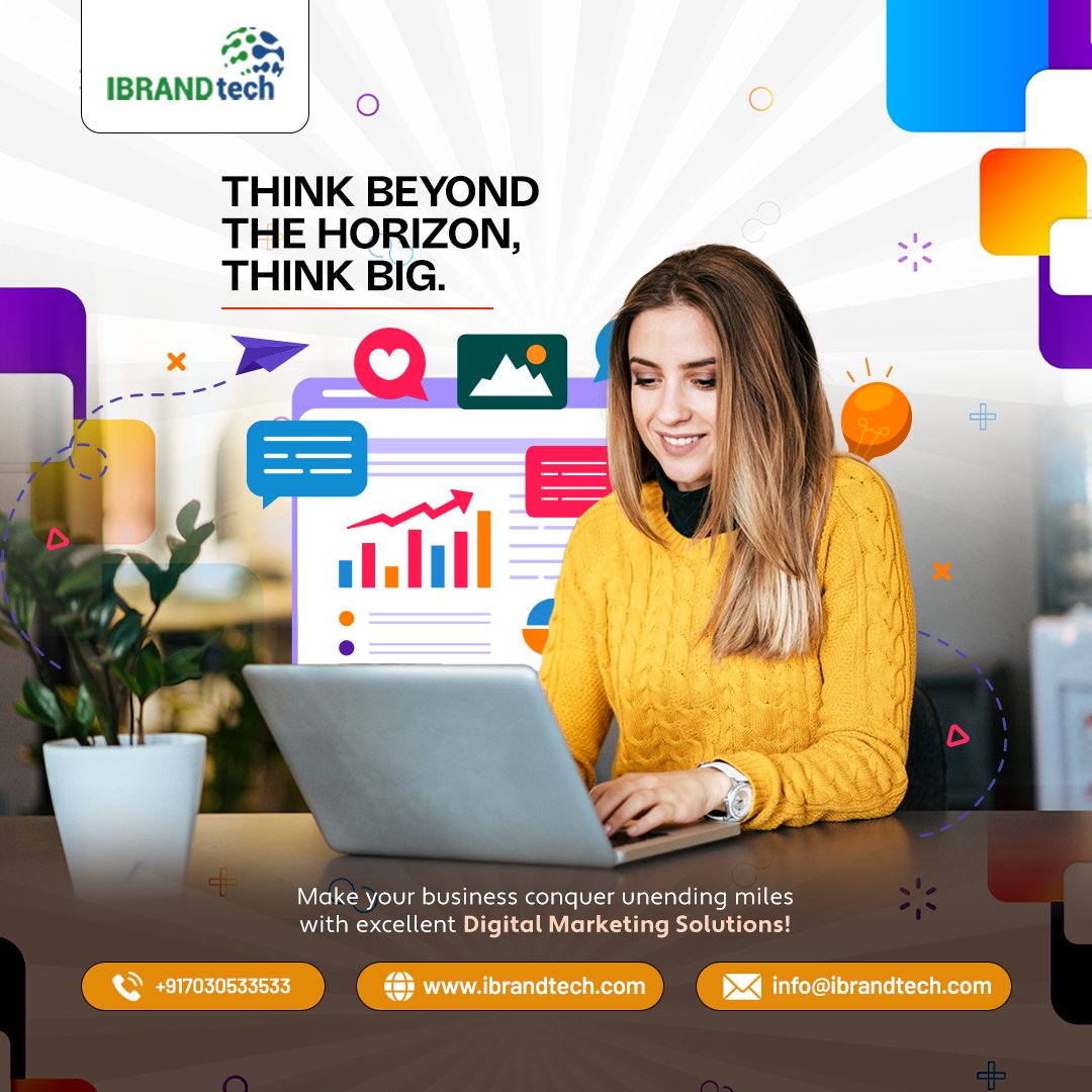 Embrace boundless opportunities and propel your business to limitless heights with our unparalleled Digital Marketing Solutions! 

For more details visit ibrandtech.com or call on 7030533533.

#OnlineReputation #DigitalMarketing #ReputationManagement #ORM