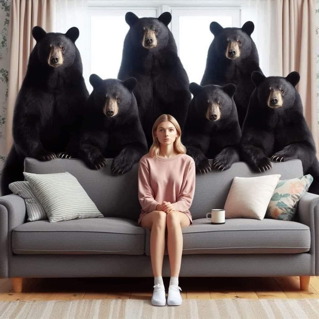 🤣🤣🤣 she will be much safer #Bears #menslivesmatter
