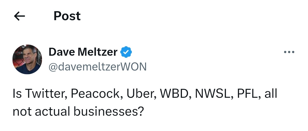 Dude is basically saying these companies doesn't have much profits so AEW having no profits is fine. 😭🤡