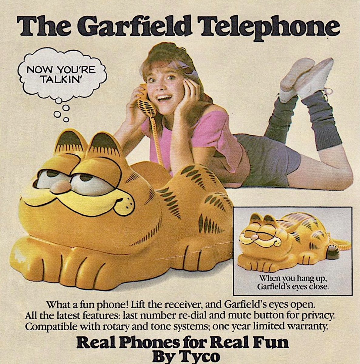 Garfield Telephone (1984)