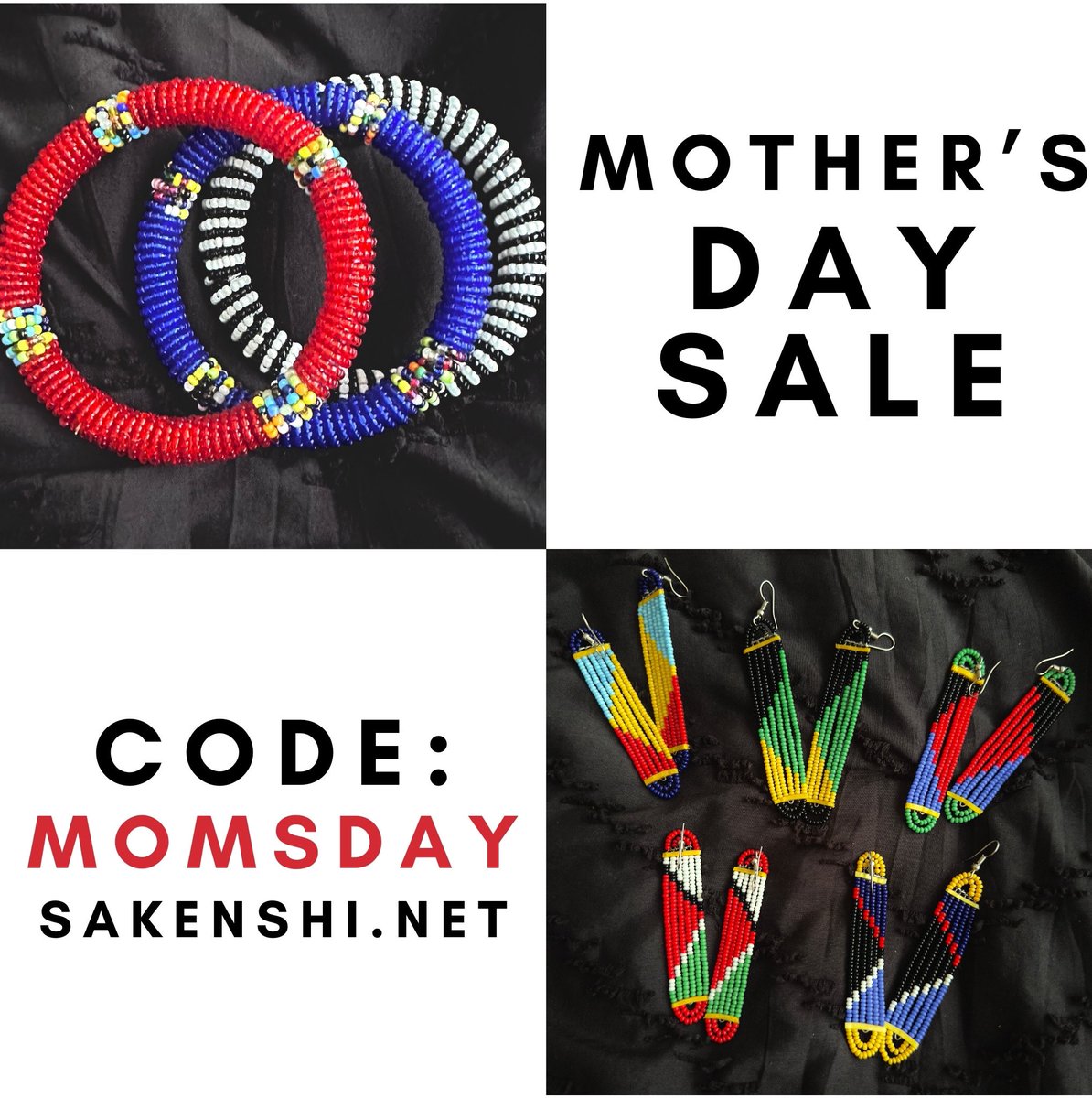 Check out these new jewelry items in my shop sakenshi.net

Use code MOMSDAY to get 20% off of orders

#BlackOwned #BlackOwnedBusiness #jewelry