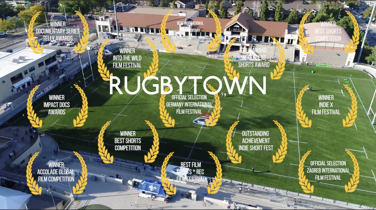 We are honored to have the RugbyTown TV Series, SEASON 2, awarded the Platinum Award For BEST WEB SERIES, Gold Award For BEST EDITING, and Silver Award For BEST DOCUMENTARY SHORT for March 2024. Watch | bit.ly/RugbyTownSeaso… @IShortsAwards #independentshortsawards #rugbytown