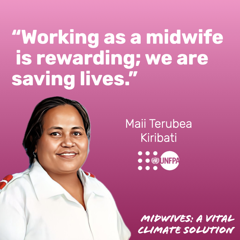 #MidwivesSaveLives. But a global shortage of nearly one million midwives limits their reach and endangers the women and girls who rely on them for care. As we continue to mark Intl #DayoftheMidwife, we are featuring a few more midwives across #AsiaPacific. Meet Midwife Maii…