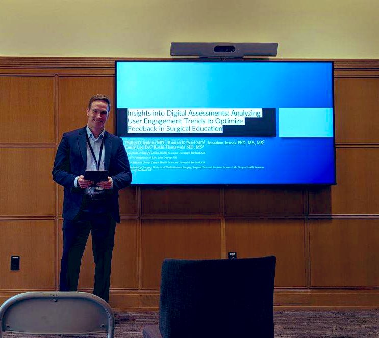 Julie Doberne MD PhD (@juliedoberne) on Twitter photo Congratulations to Drs. Carolyn Chang and Phil Jenkins for presenting their research at <a href="/OHSUSOM/">OHSU School of Medicine</a> Research week! Nicely done, future surgeons! <a href="/OHSUsurgery/">OHSU Department of Surgery</a> <a href="/OHSUNews/">OHSU News</a> Congratulations to Drs. Carolyn Chang and Phil Jenkins for presenting their research at <a href="/OHSUSOM/">OHSU School of Medicine</a> Research week! Nicely done, future surgeons! <a href="/OHSUsurgery/">OHSU Department of Surgery</a> <a href="/OHSUNews/">OHSU News</a>