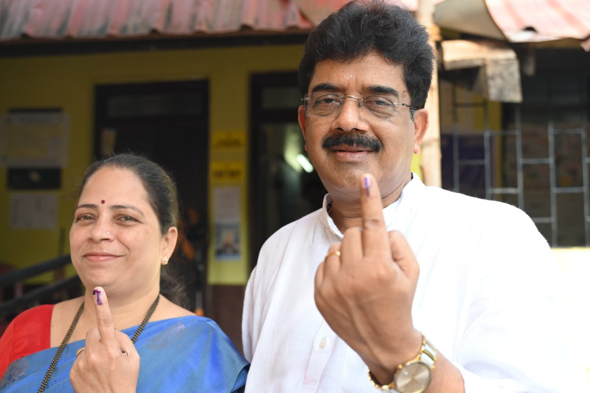 Voted in the 2024 #LokSabhaElections! I appeal to my Goan brothers and sisters to come out and exercise their vote. Let us together strengthen our democracy.