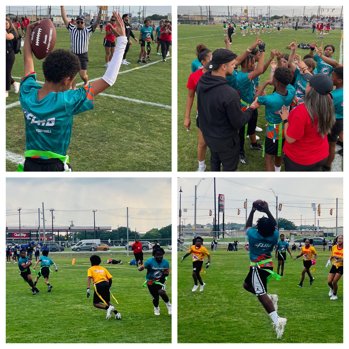 Tonight concluded our 6th grade Flag Football league. Our Jaguars fell short today, however they have gained valuable experience about the game. We thank all of the athletes & parents for their commitment for the season! @JISD_ATHLETICS @JudsonISD @KayoneCarter @Coach_TLara