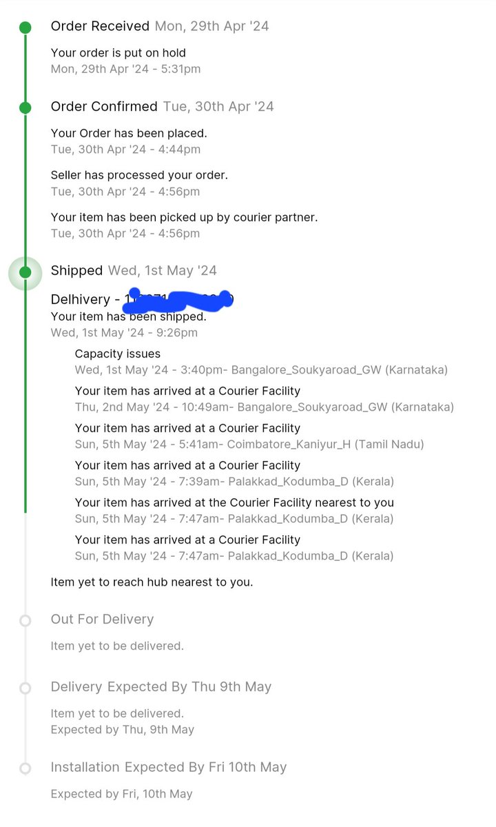 sandeepmohan007's tweet image. Even after reached in my nearest hub... the delivery is taking 4 days extra... poor and pathetic delivery experience from flipkart...
@flipkartsupport @Flipkart @delhivery 

Amazon is far far better in these cases....