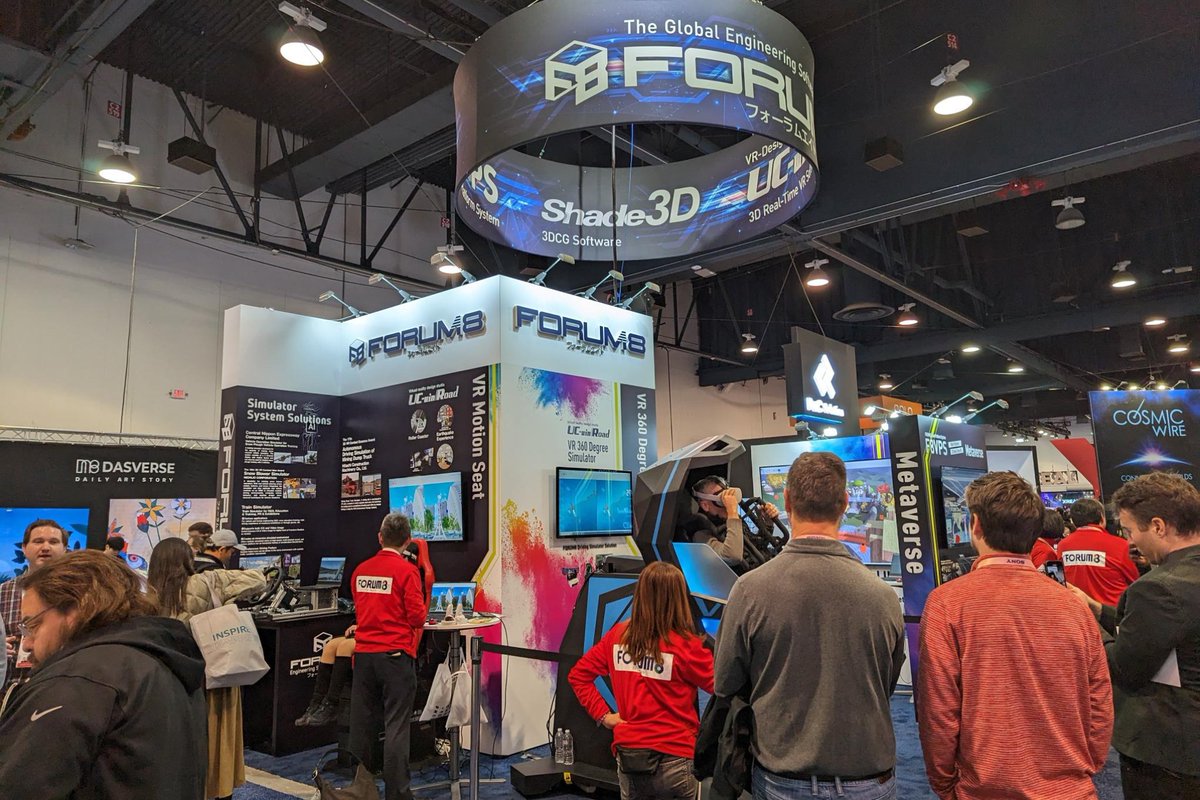 #FORUM8, a Japan-based leader in immersive 3D software, boosted its international profile with a crowd-pleasing stand at the famous Consumer Electronics Show (#CES) in Las Vegas. 

#PicoGroup 
#VR #CES2024 #Exhibition #ExhibitionActivation