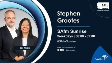 Good morning and welcome to the Tuesday edition of #SAfmSunrise with @StephenGrootes

Connect with us                

Call: 086 000 2032 | SMS: 41391 (charged @ R1,50) | WhatsApp: 061 410 4107 | DStv Channel 814 | Openview Channel 61 #sabcnews