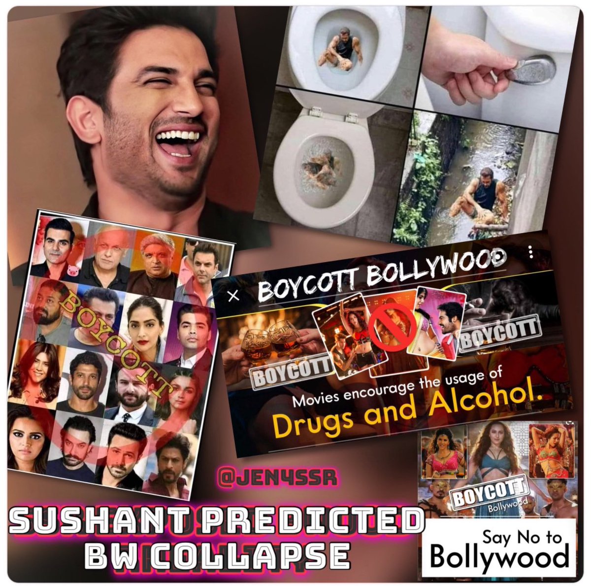Sushant Predicted BW Collapse 

Nepotism can co-exist and nothing would happen but at the same time, if you deliberately don’t allow the right talent to come up, then there is a problem.

#BoycottBollwood 
#BoycottBollywoodCompletely 

@itsSSR 
#JusticeForSushantSinghRajput𓃵