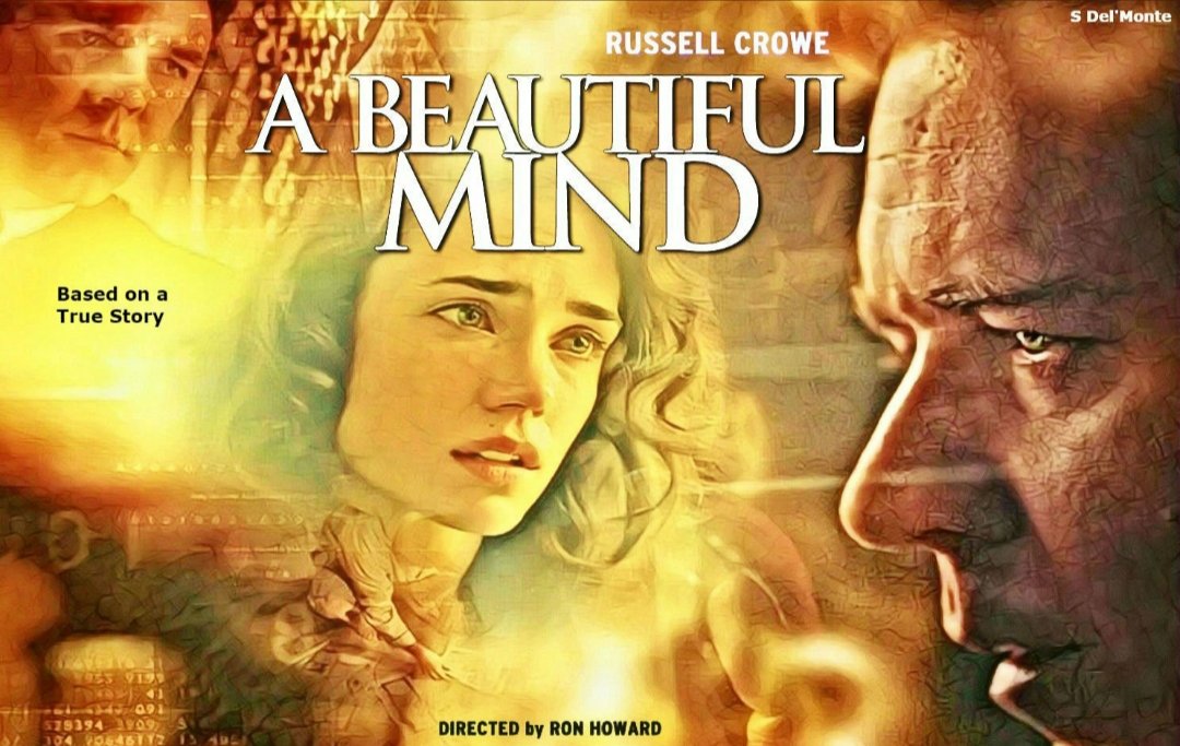 A Beautiful Mind. My #movieposter for the film #abeautifulmind #russellcrowe #jenniferconnelly #ronhoward - @russellcrowe @RealRonHoward