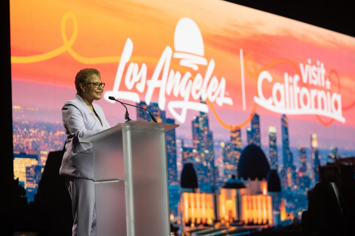 Great to welcome over 5,000 international travel planners and U.S. suppliers from over 60 countries this weekend at @ustravelipw. With access to global travel and trade centers, Los Angeles provides a unique opportunity to connect with other parts of the world, while still…