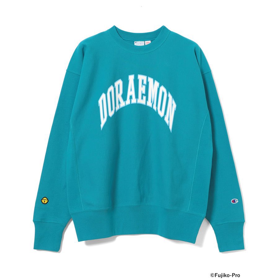 Champio×マンガートビームス藤子・F・不二雄スウェット 藤子・F・不二雄先生の生誕90周年を記念したスペシャルアイテムが