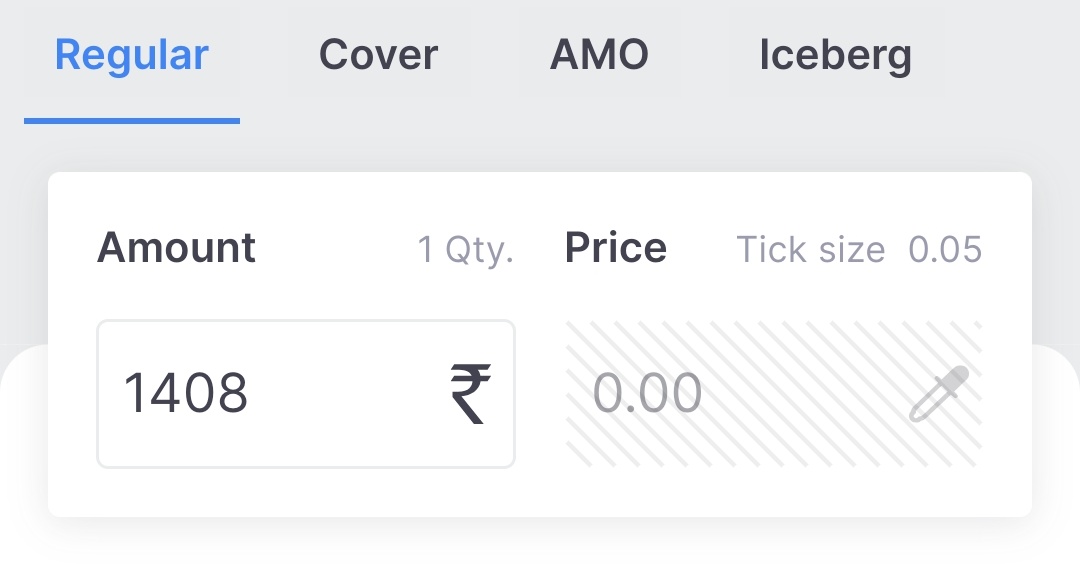 Just noticed today

Now you can also enter the amount directly in Zerodha while buying stocks and it will adjust qty automatically as per stock price