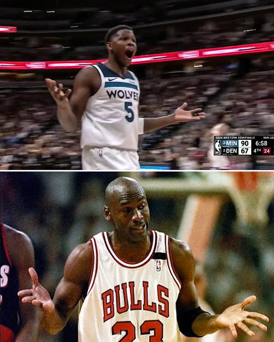 Ant hit the Jordan shrug 🔥