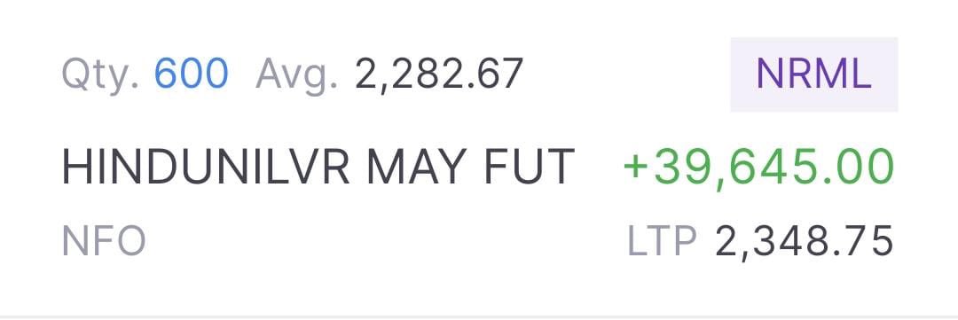 Running 39000 profit in this futures trade. The conviction for holding this naked futures came from OI data analysis. It may make us wait but it rarely fails! #StockMarketindia #trading #nifty #investing #OptionsTrading